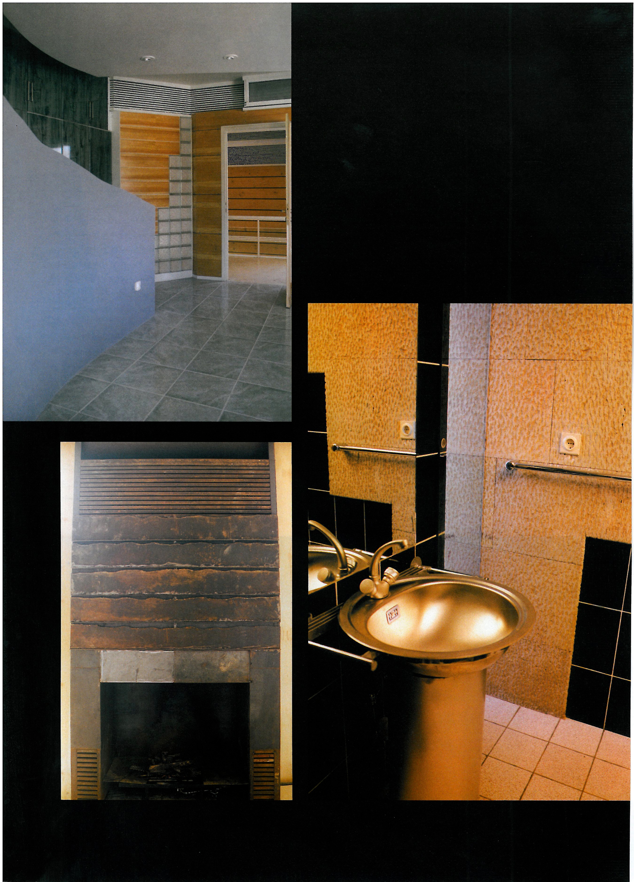 Ground- and first-floor plans: bedroom, bath, library, living room, dining room, kitchen, mechanical room