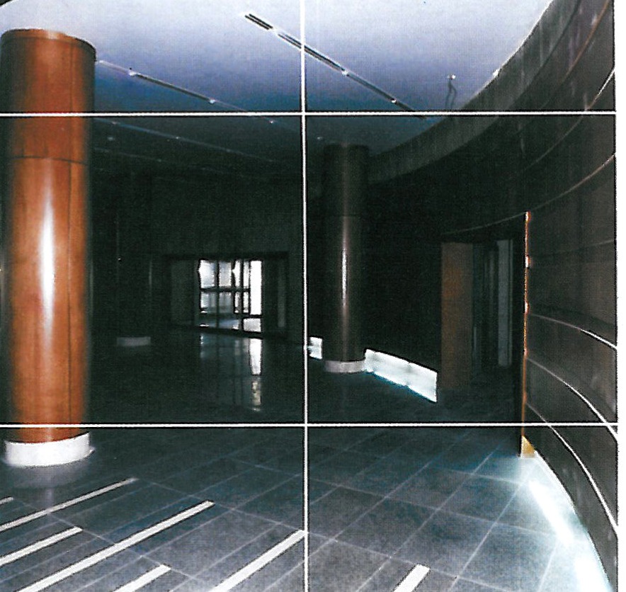 The Persian School within the embassy complex: a freestanding volume with the school garden