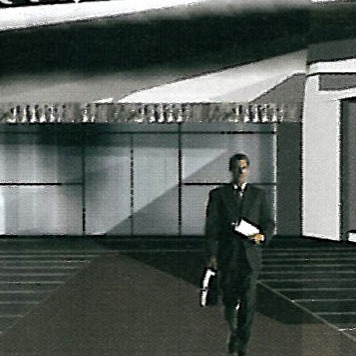 Noavar entrance: lobby, lift lobby, and reception hall
