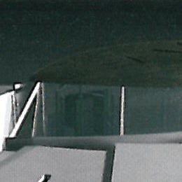 Another night view of the Noavar tower: light around the volume and reflections on the glass