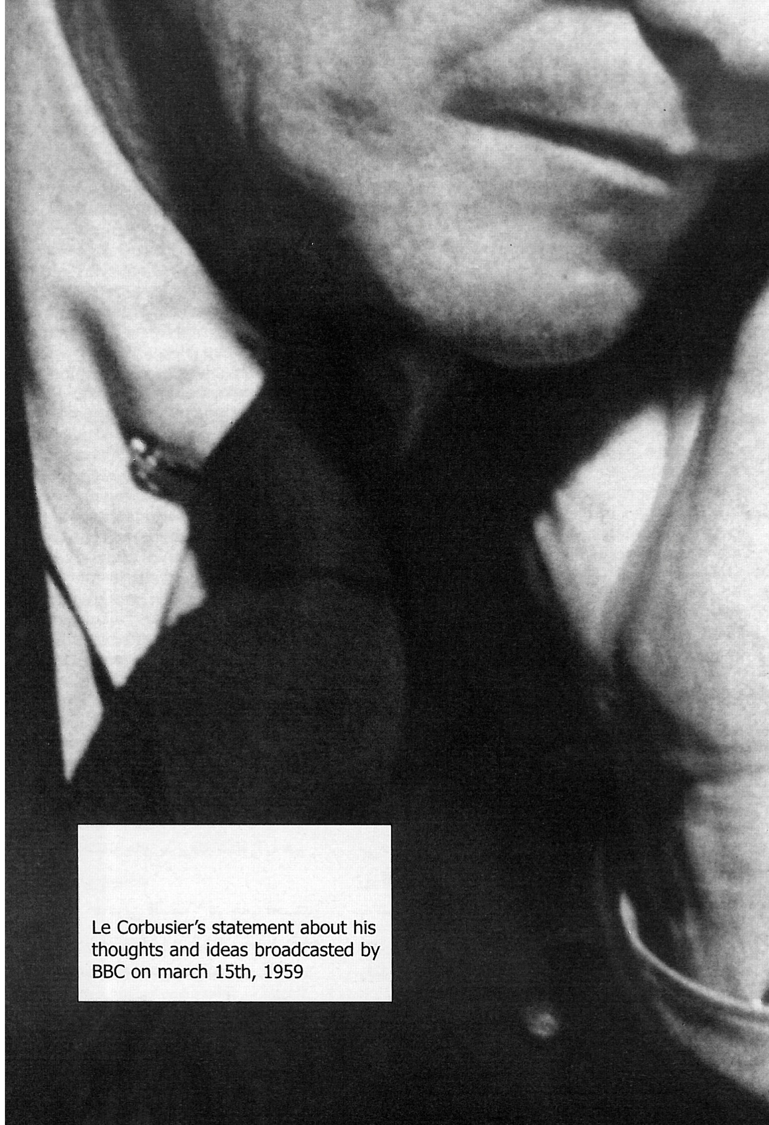 متن سخنرانی لوکوربوزیه درباره پروژه مارسی