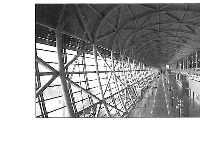 Interior Steel Truss Structure, Mashhad Railway Station