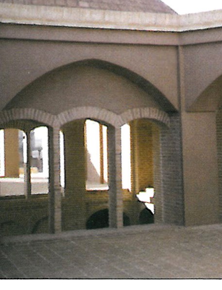 VVIP pavilion entrance from the apron: the ceremonial route