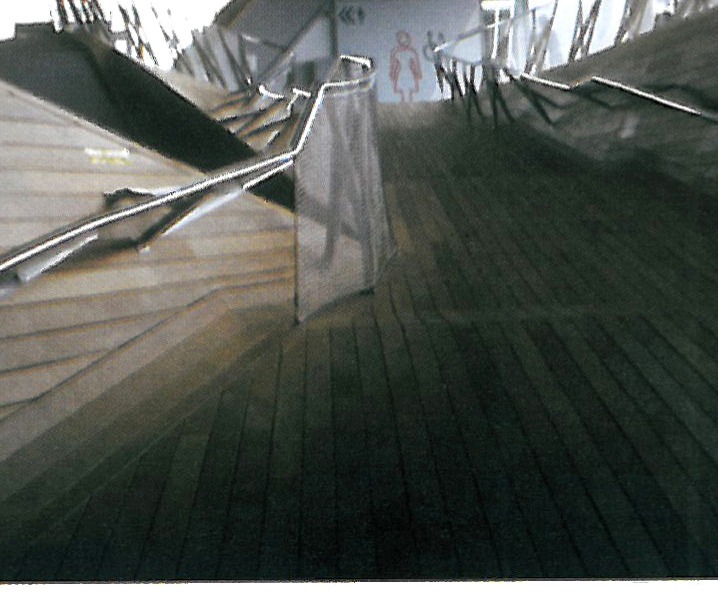 Yokohama International Port Terminal, image 9: a view of the Foreign Office Architects (Moussavi + Zaera-Polo) project
