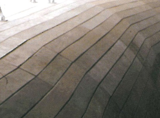 Yokohama International Port Terminal, image 12: a view of the Foreign Office Architects (Moussavi + Zaera-Polo) project