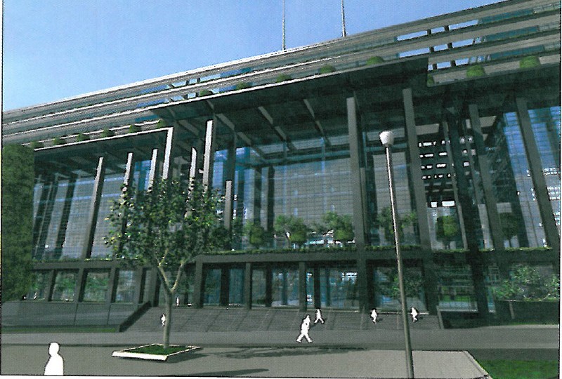 Entry 7 — glazed entrance facade (top-right of layout)