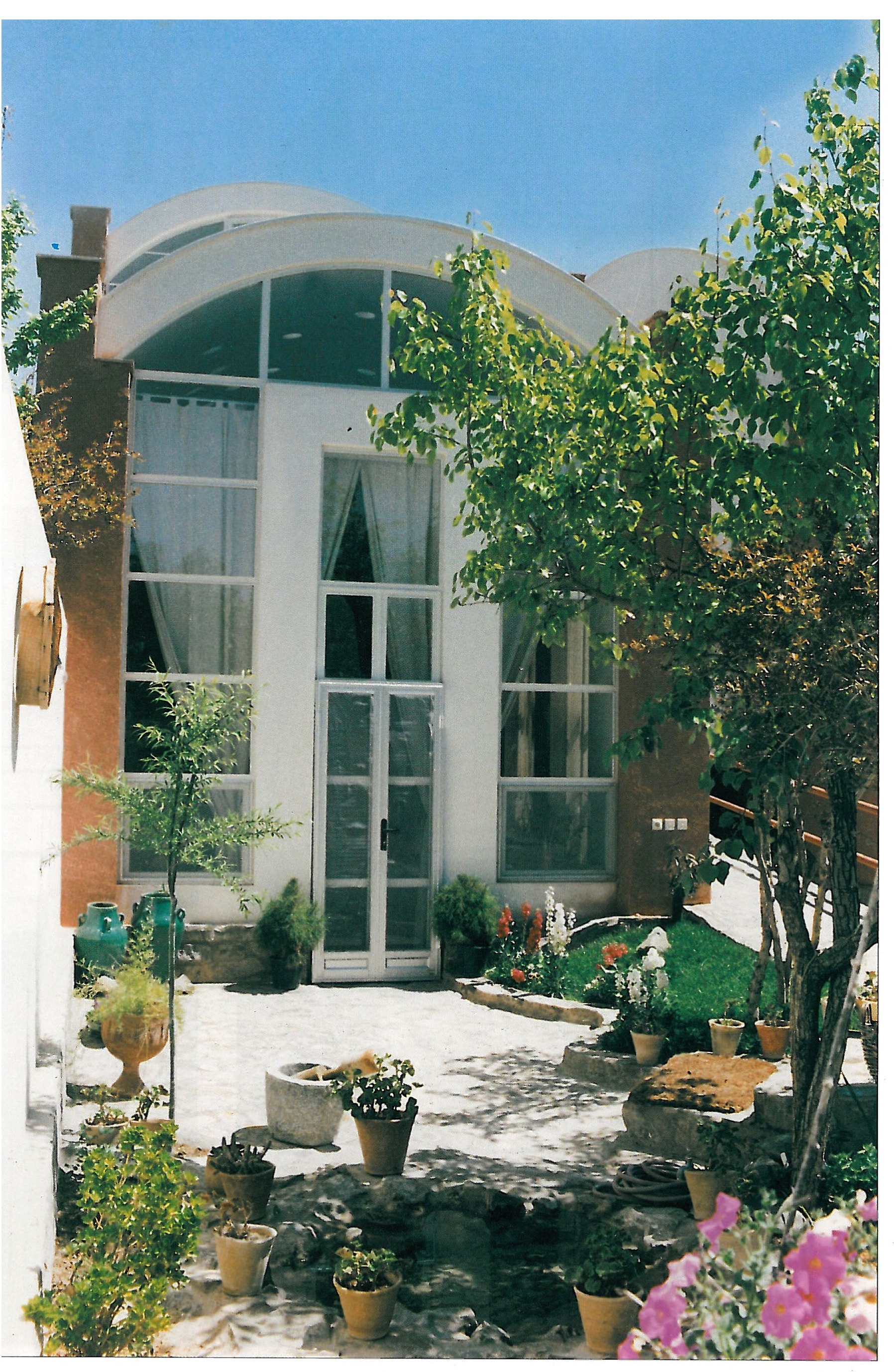 Sadri Residence, Isfahan — Mohammad Reza Ghane'i and Ali Sheykholeslam (1st place) — site plan