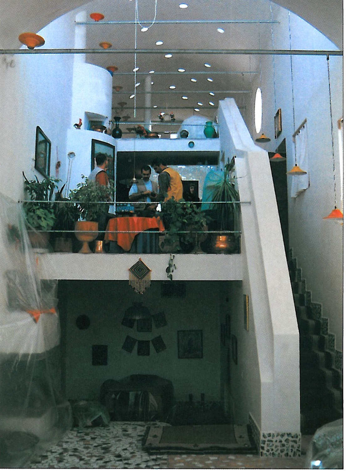 Sadri Residence, Isfahan — Mohammad Reza Ghane'i and Ali Sheykholeslam (1st place) — natural light in the interior