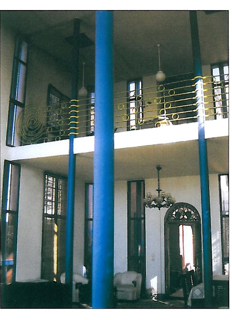 Sadri Residence, Isfahan — Mohammad Reza Ghane'i and Ali Sheykholeslam (1st place) — rear volume of the building