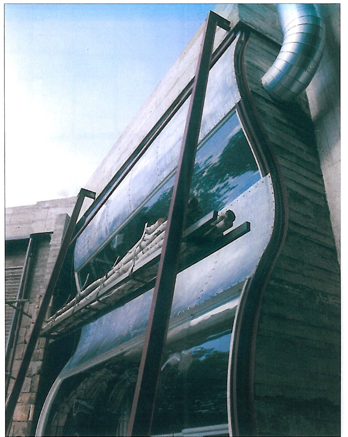 Sadri Residence, Isfahan — Mohammad Reza Ghane'i and Ali Sheykholeslam (1st place) — construction detail of the façade