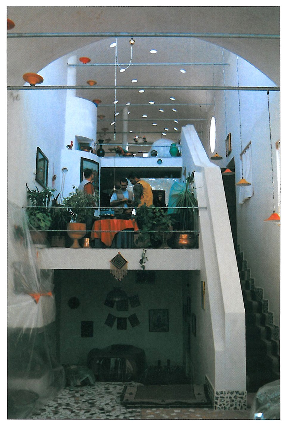 Sadri Residence, Isfahan — Mohammad Reza Ghane'i and Ali Sheykholeslam (1st place) — staircase interior