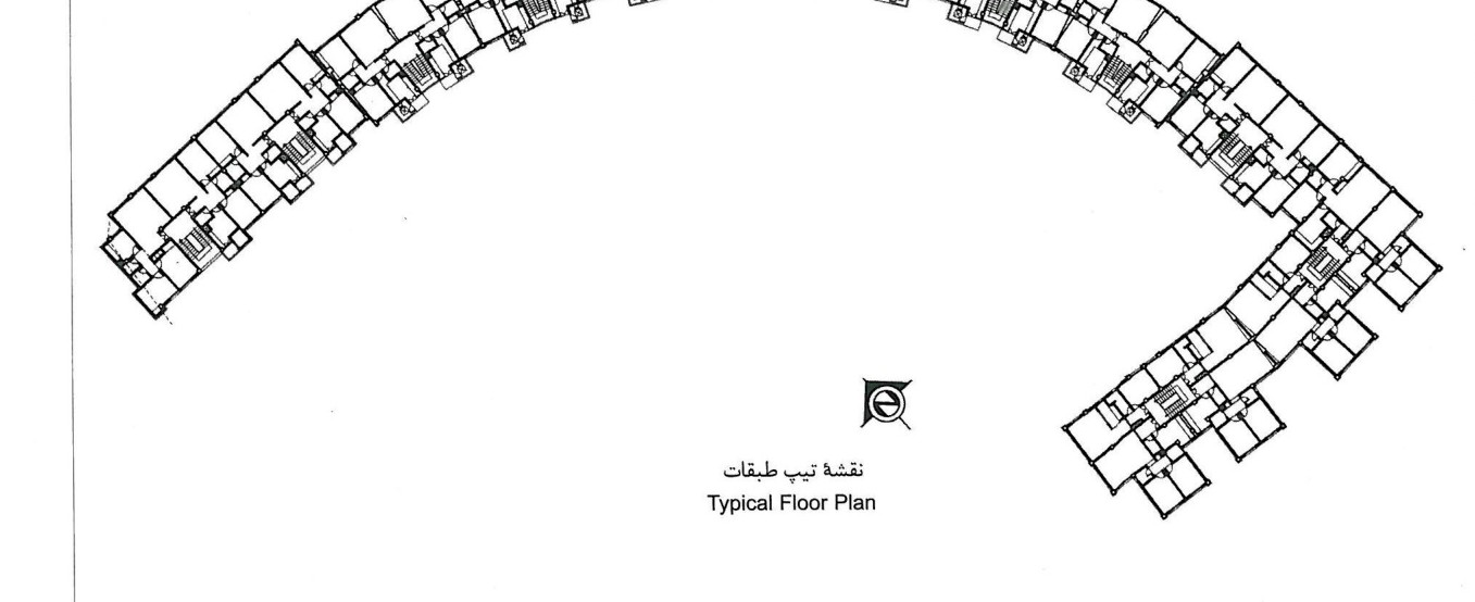 Pars 1 residential complex (jury selection) — typical floor plan