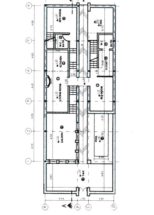 Sadri House, Isfahan (1st place) — ground floor plan