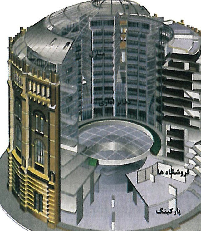 Fig. 23 (a) — Coop Himmelb(l)au, Workshop No. 3 of the energy centre, St Veit, 1989