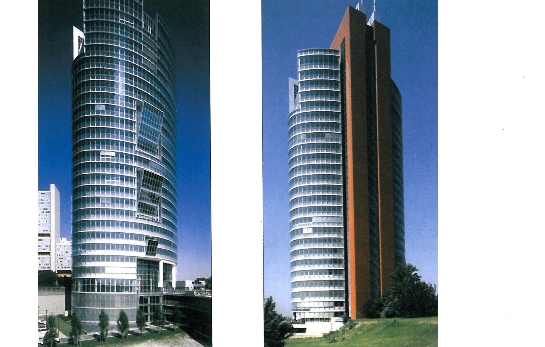 Andromeda Tower, Wilhelm Holzbauer, Vienna, 1991