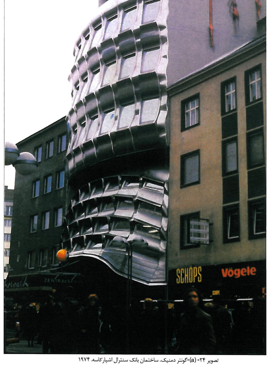 Central Sparkasse bank, Günther Domenig, Vienna, 1974