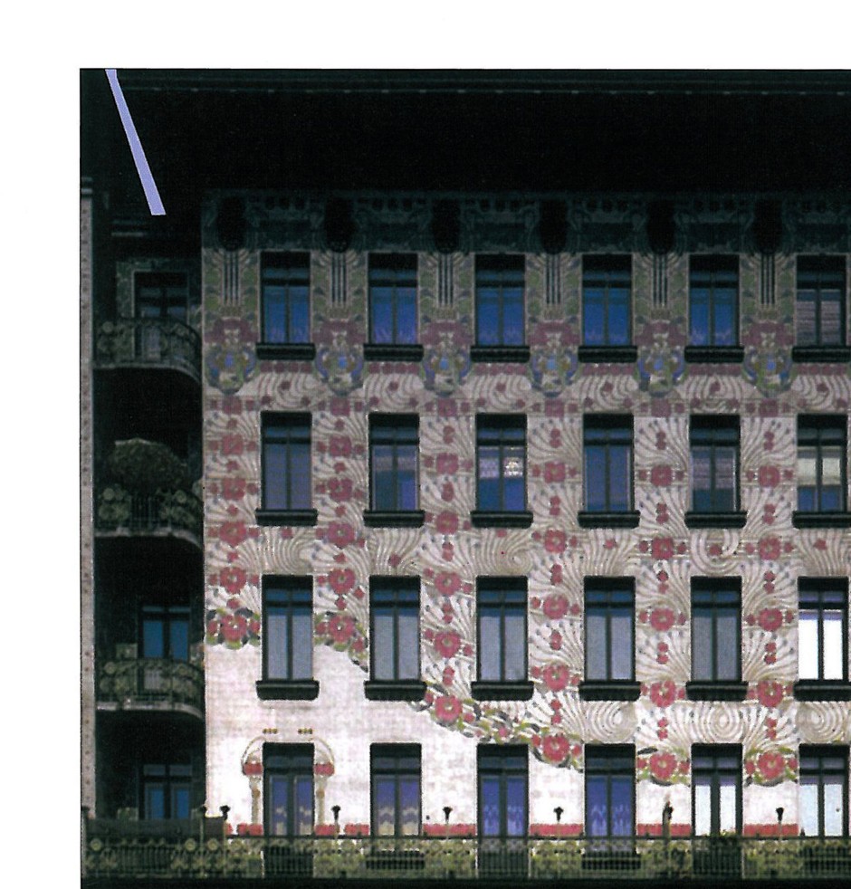 Majolica House, Otto Wagner, 1898-99