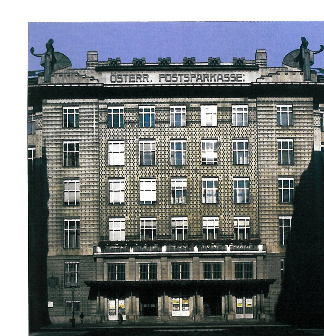 Postsparkasse, Otto Wagner, 1904-07