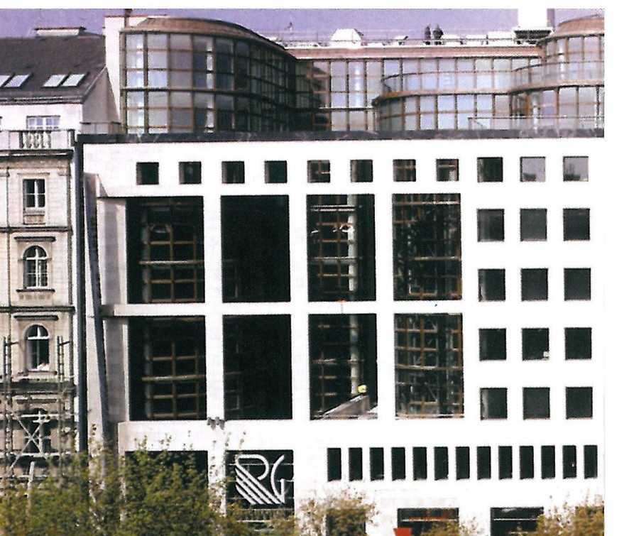 Ronacher theatre renovation, Coop Himmelblau, Vienna, 1987