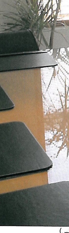 Detail of the converted bedroom-office furniture