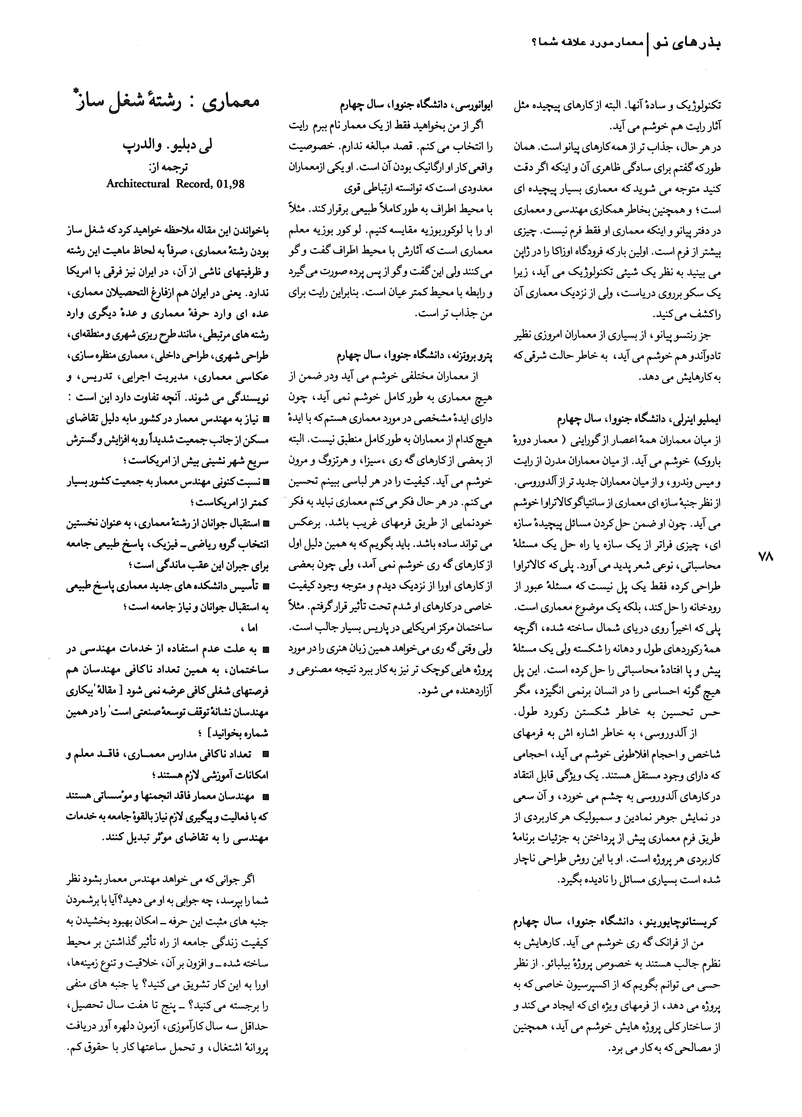 Architecture: A Career-Making Profession