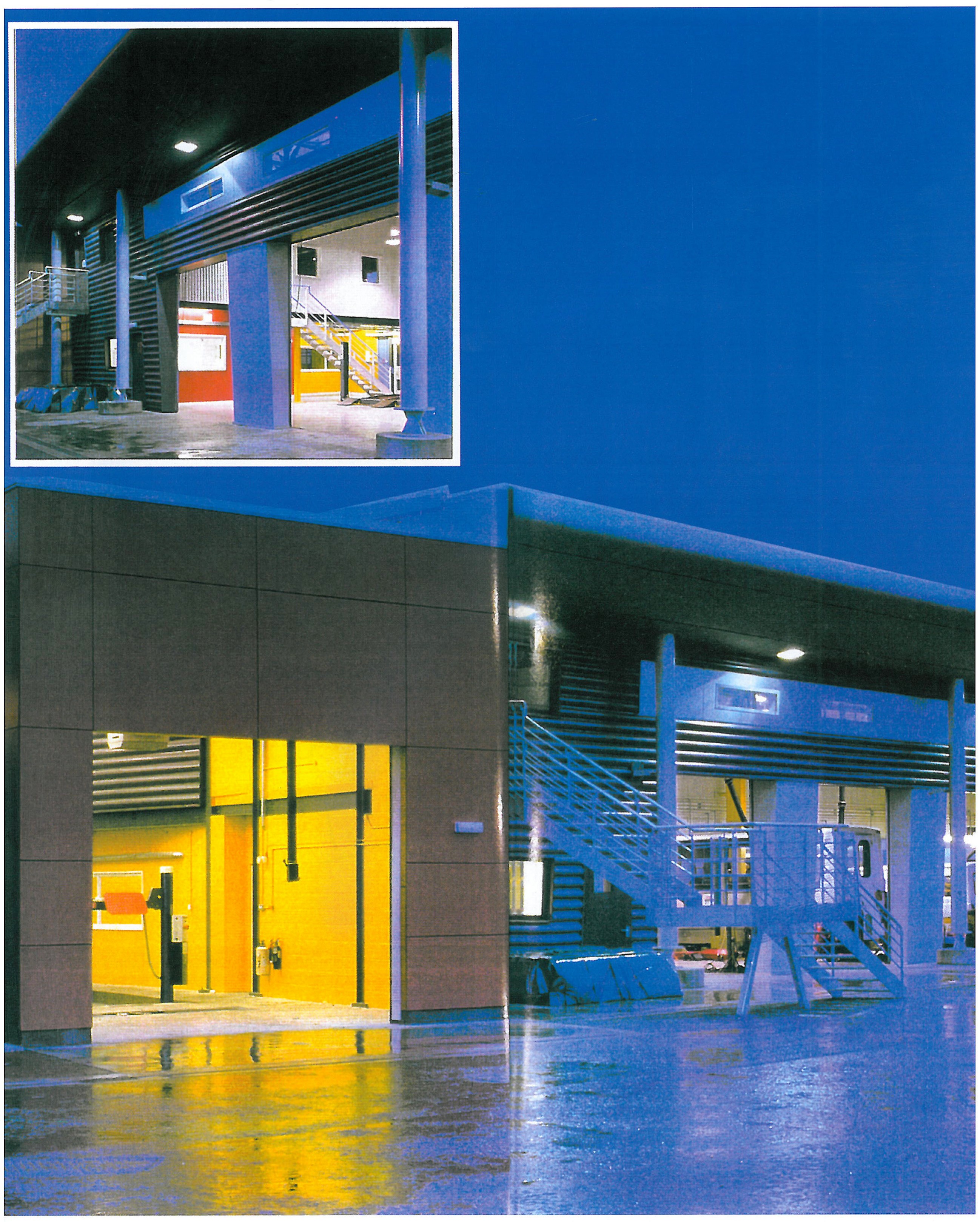 Hakkak's Villa — exterior perspective with the snow-covered mountains as backdrop, and aerial view of the model