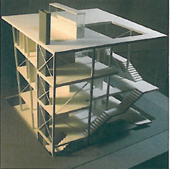 Sepidar 2500 — interior perspective views and dynamic space between the blocks