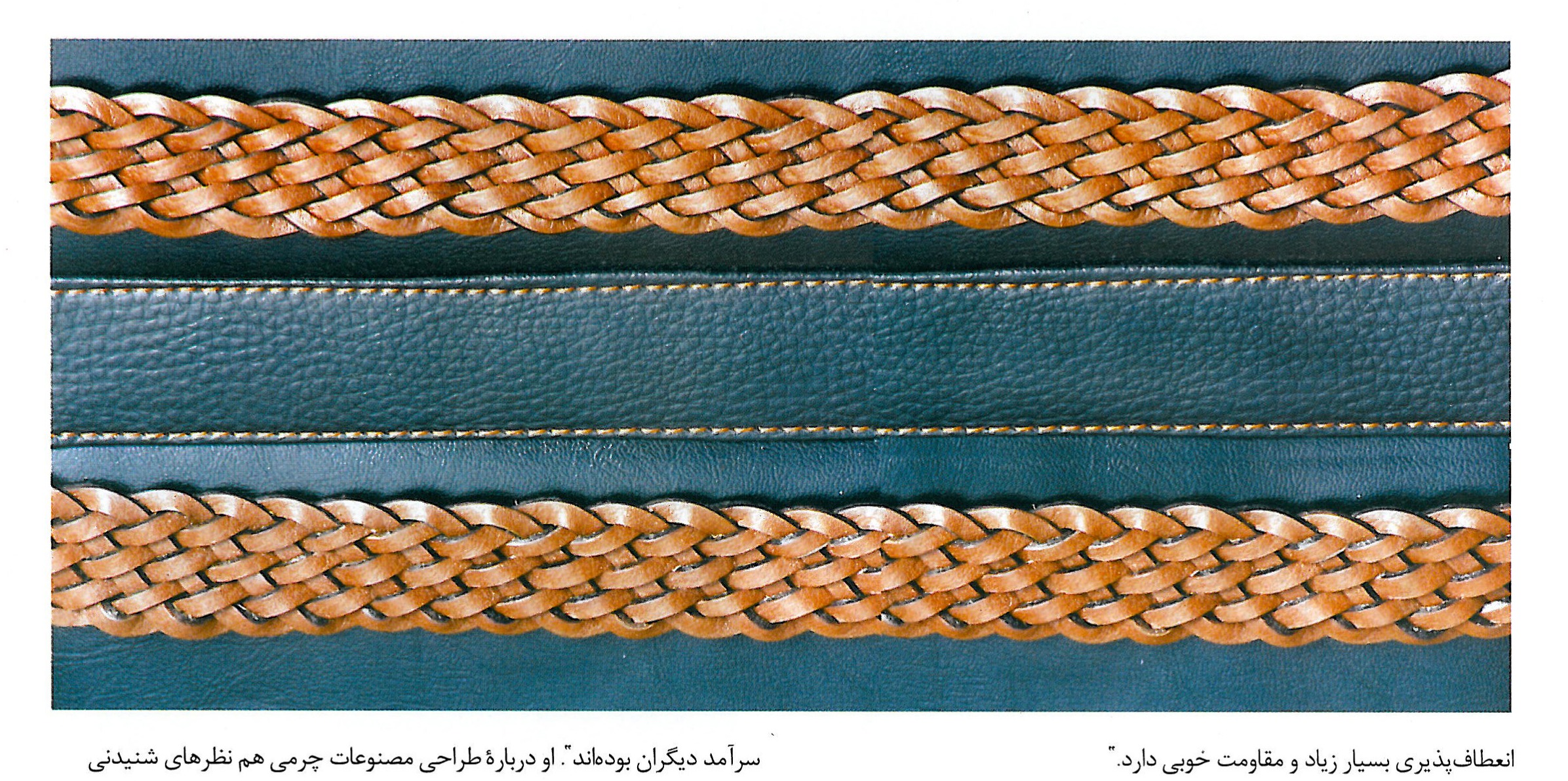 A large leather travel case