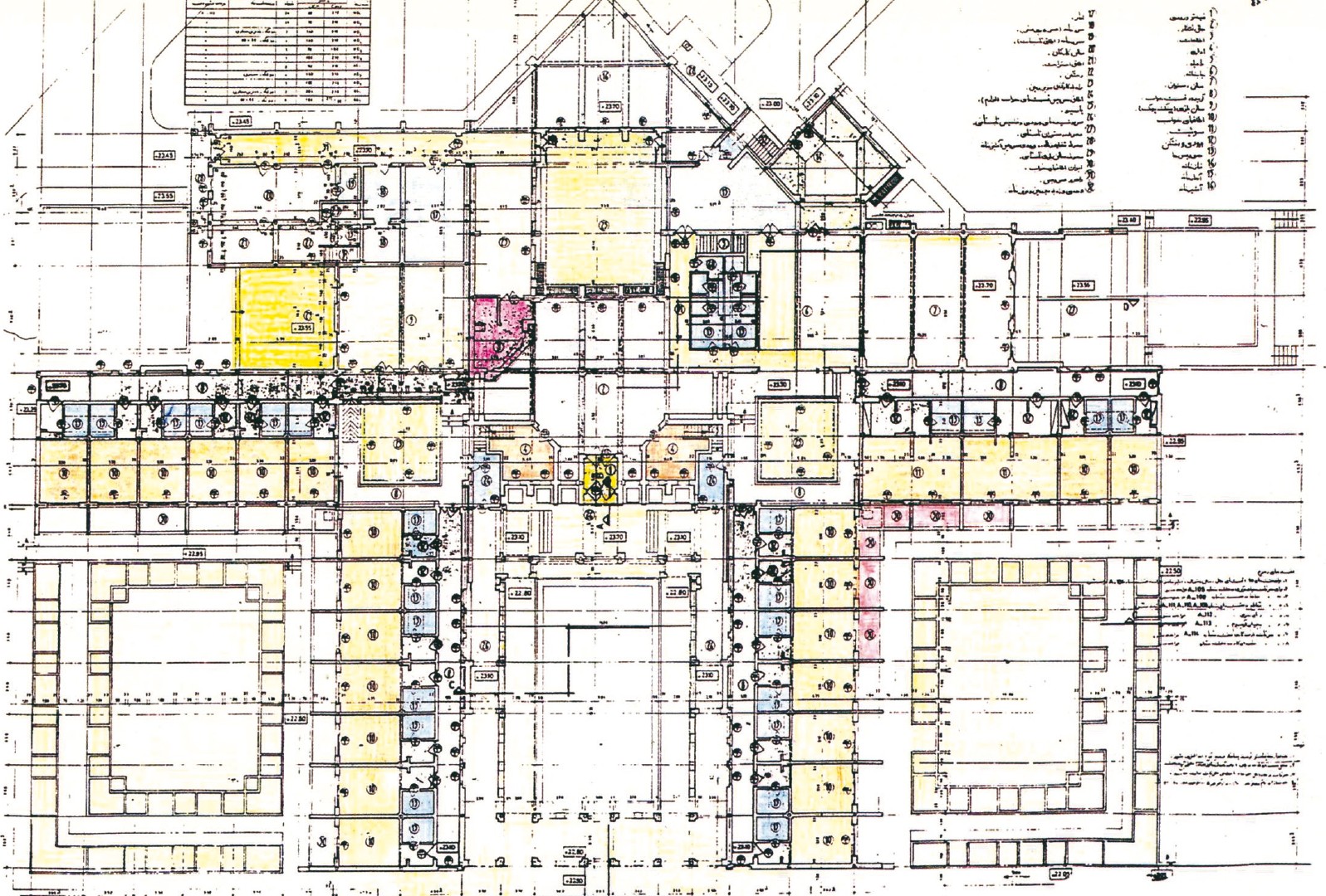 Ground floor plan of the Siman Khash Cement Guest-house