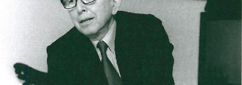 Black-and-white head-shot portrait of architect Fumihiko Maki