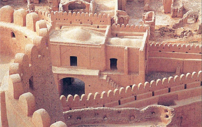 Entrance gate of the house of the ruler, seen from the fourth rampart