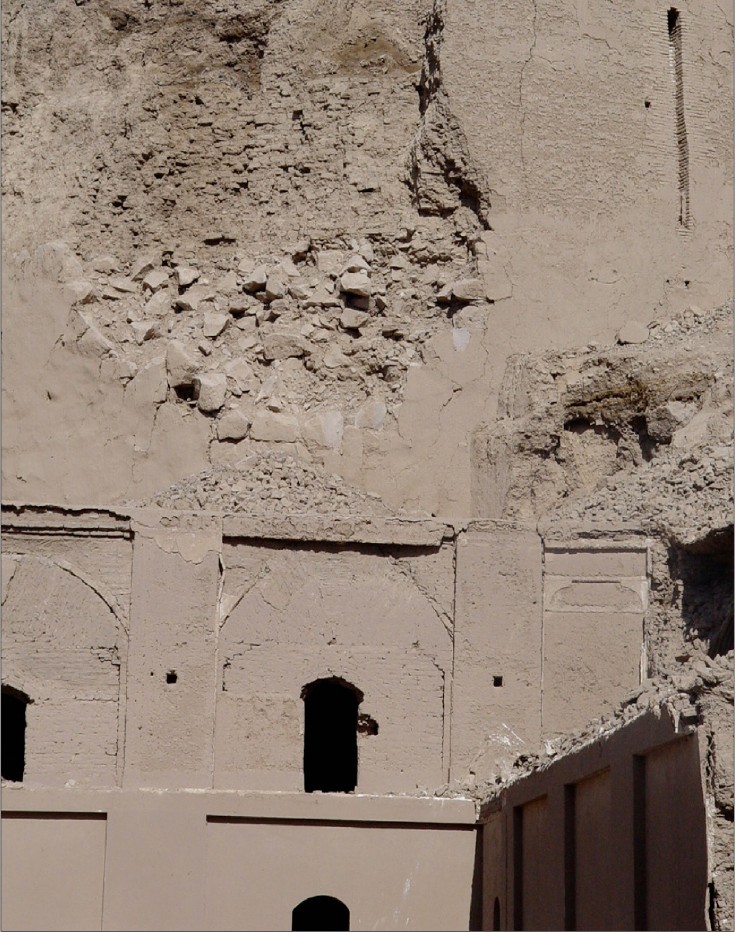 Stone foundation of the fourth rampart