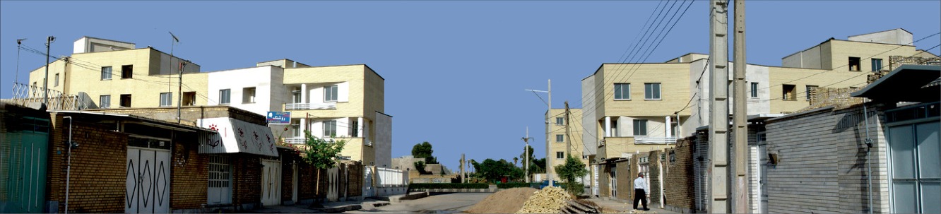 The south façade.