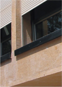 A façade detail.