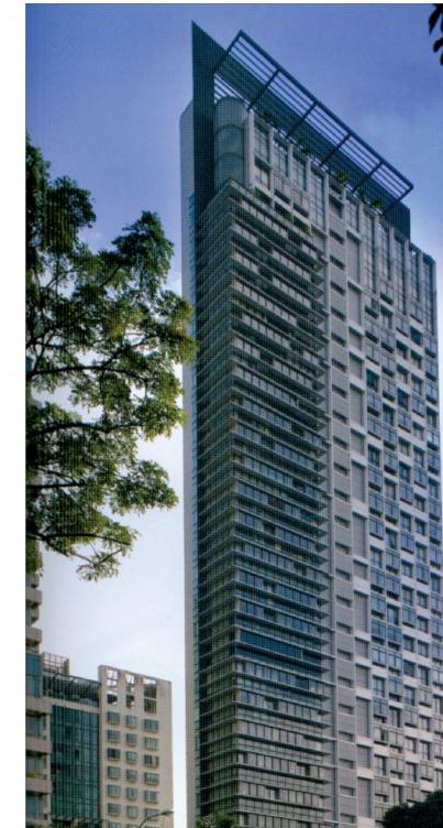 Moulmein Rise residential tower, Singapore — by WOHA architects