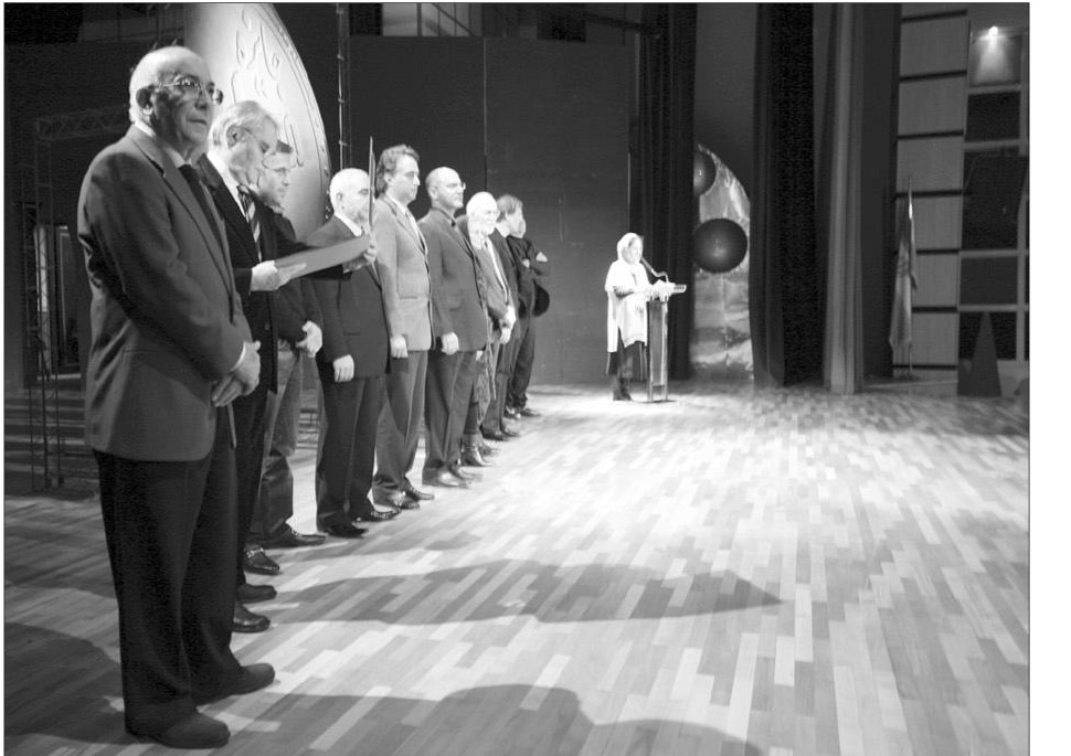 Jury panel and sponsor representatives