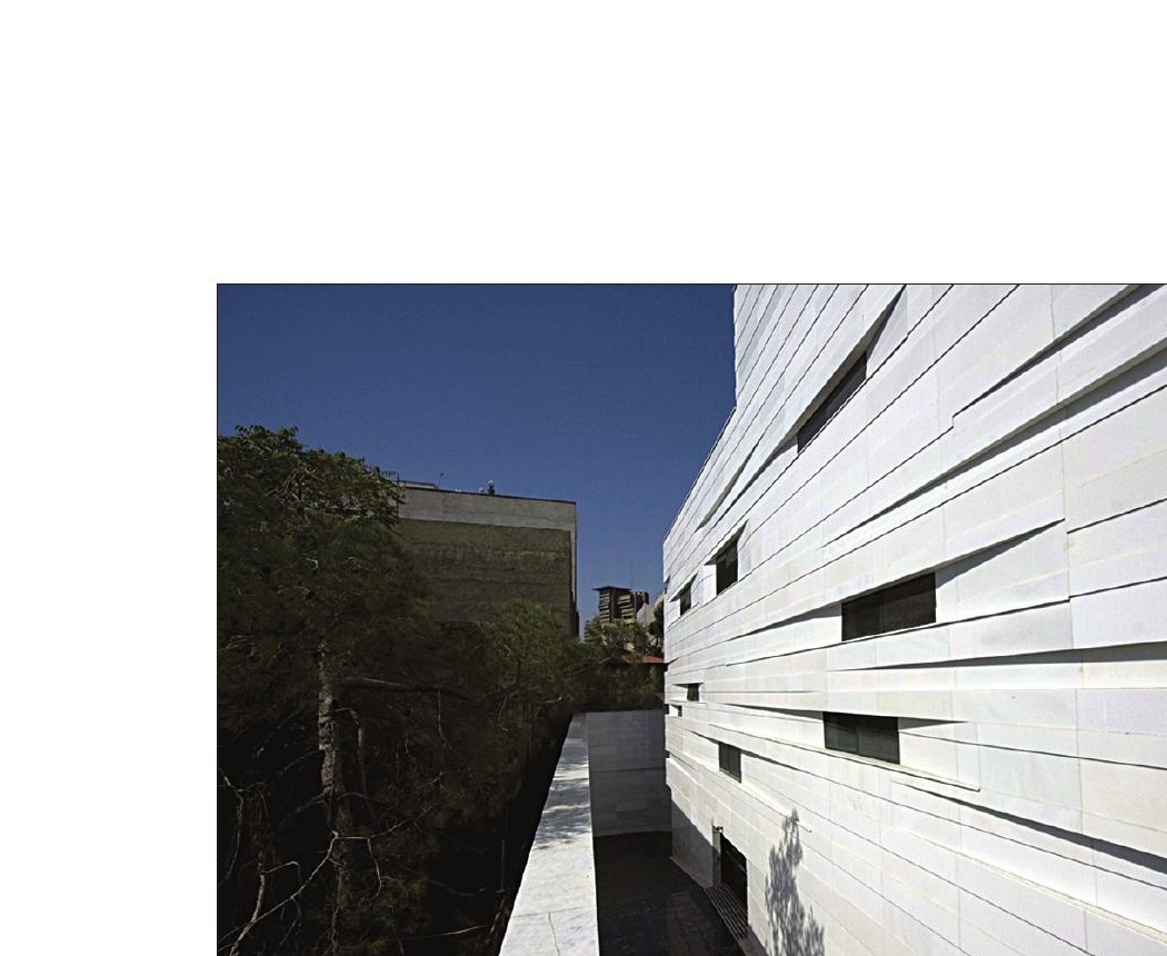 Valiasr Building courtyard architectural detail