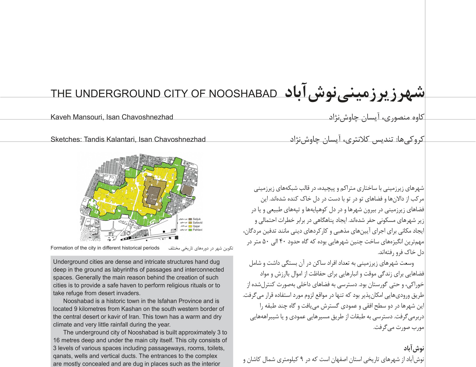 The Underground City of Nooshabad