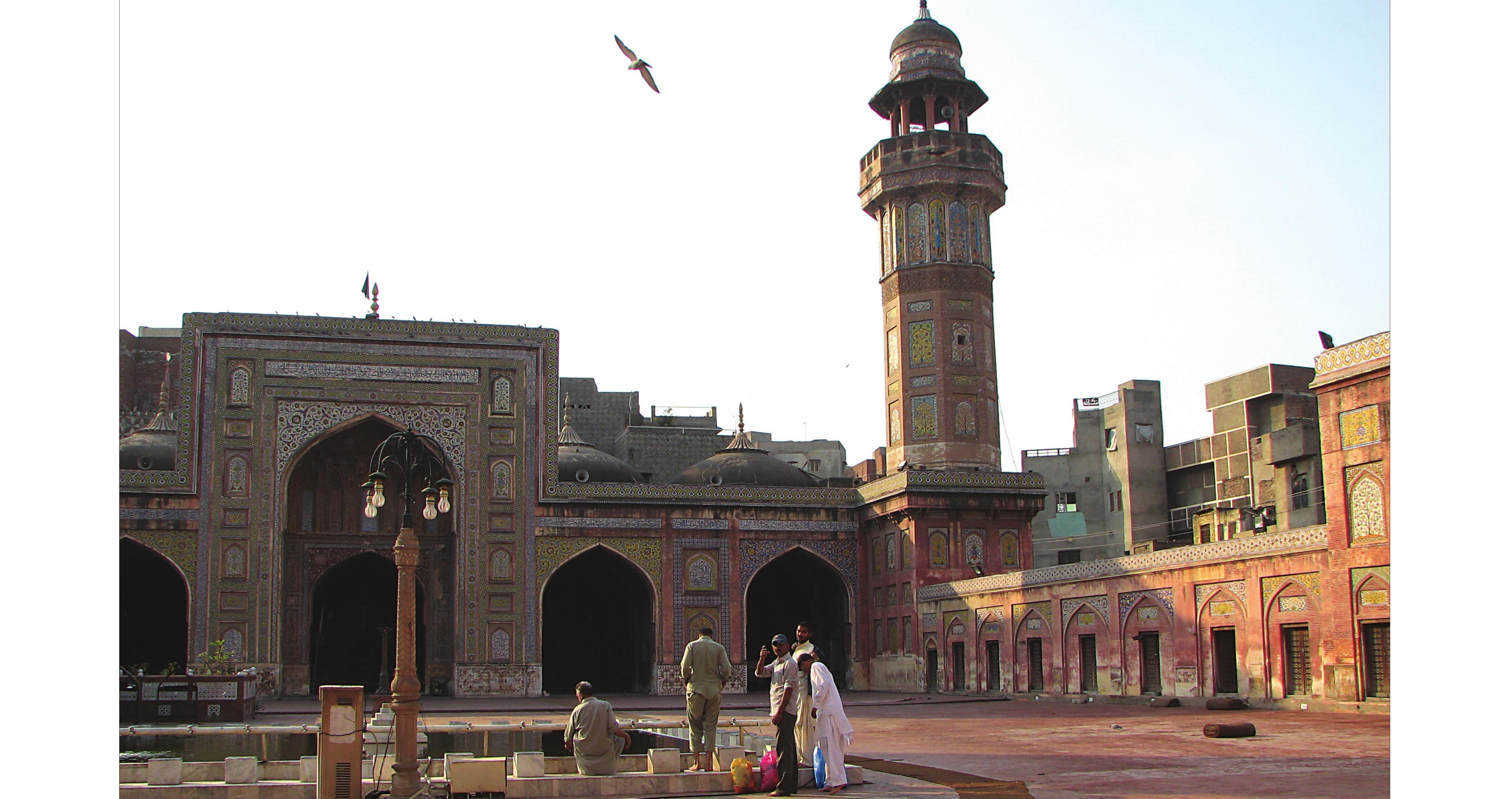 Courtyard of Vazir Khan mosque