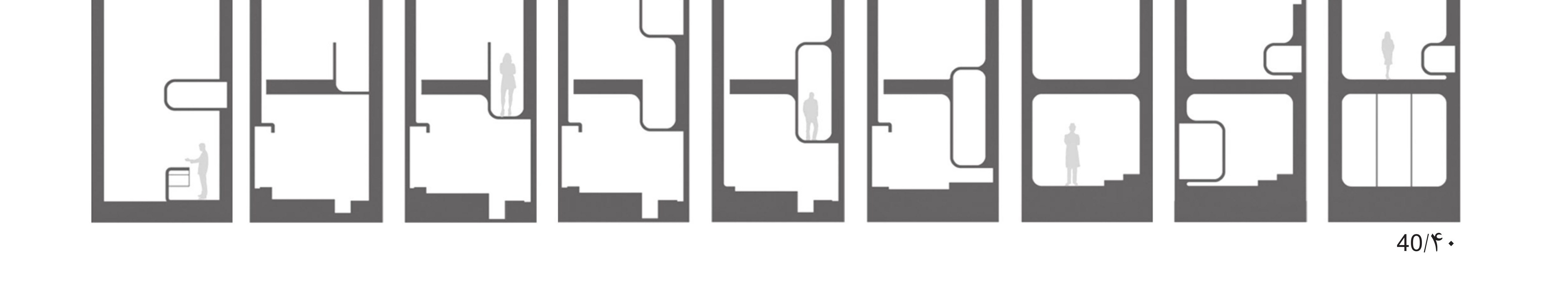 Floor plan diagrams strip