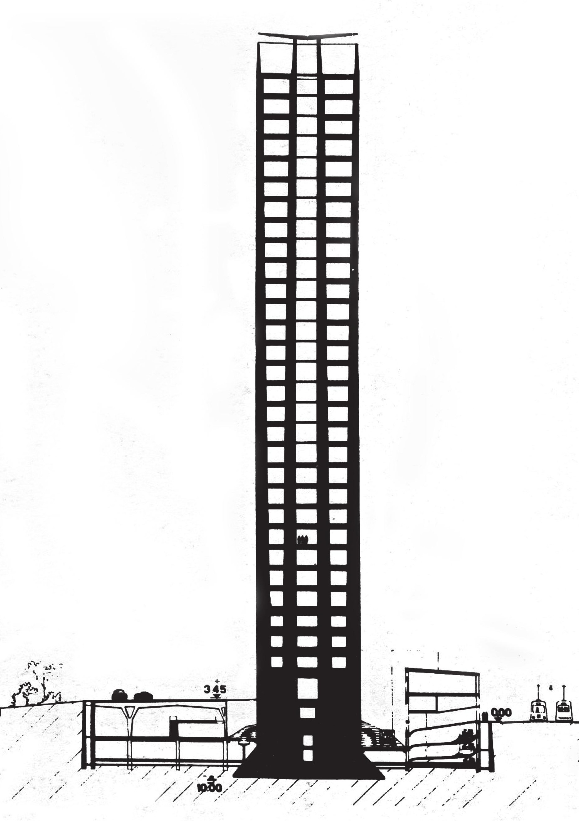 The vertical side slits were among the key aims in the project
