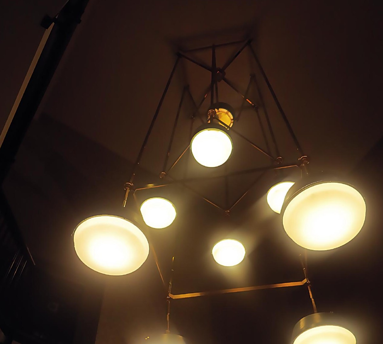 Lobby ceiling lamps