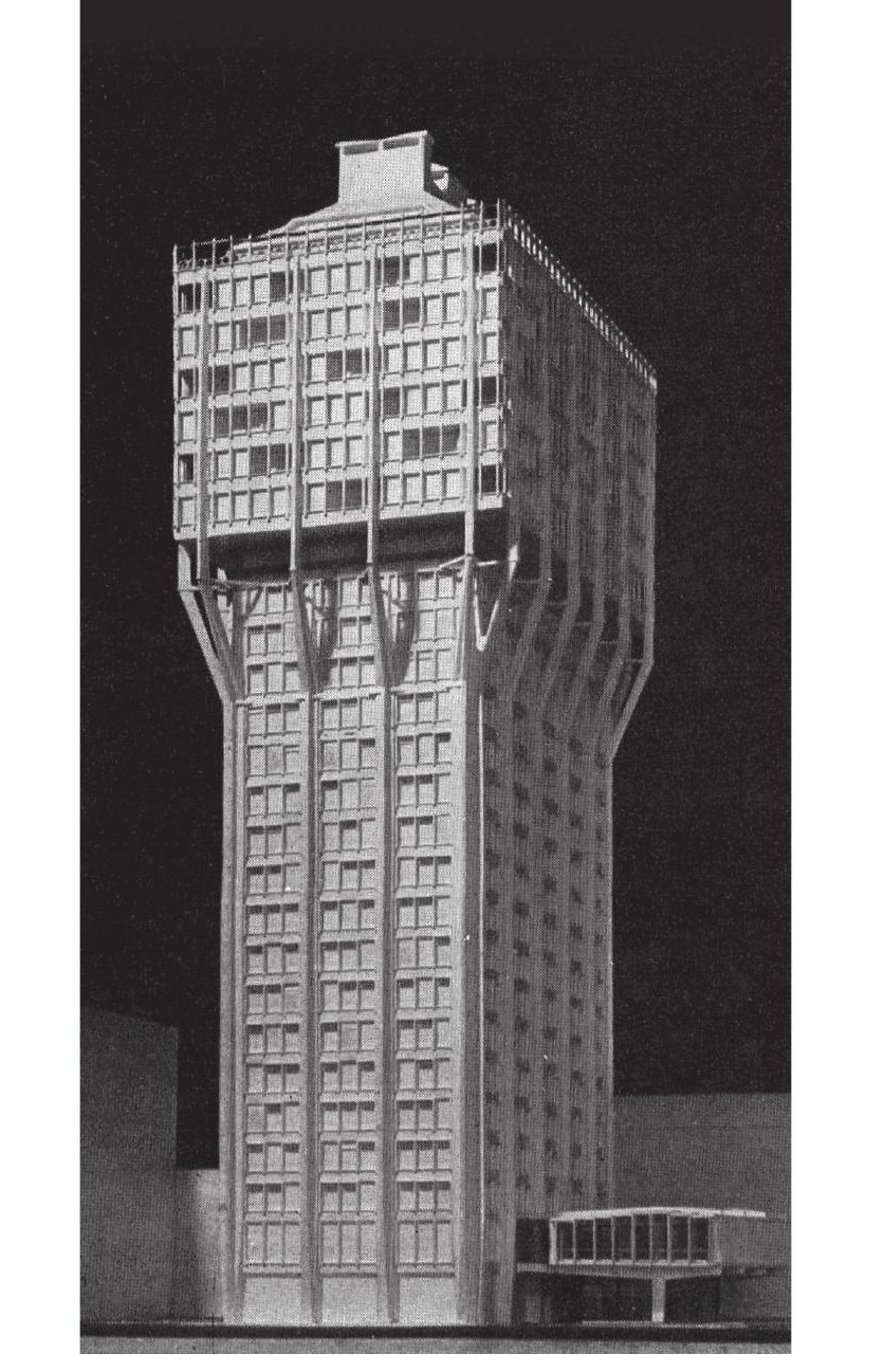 Model of the tower