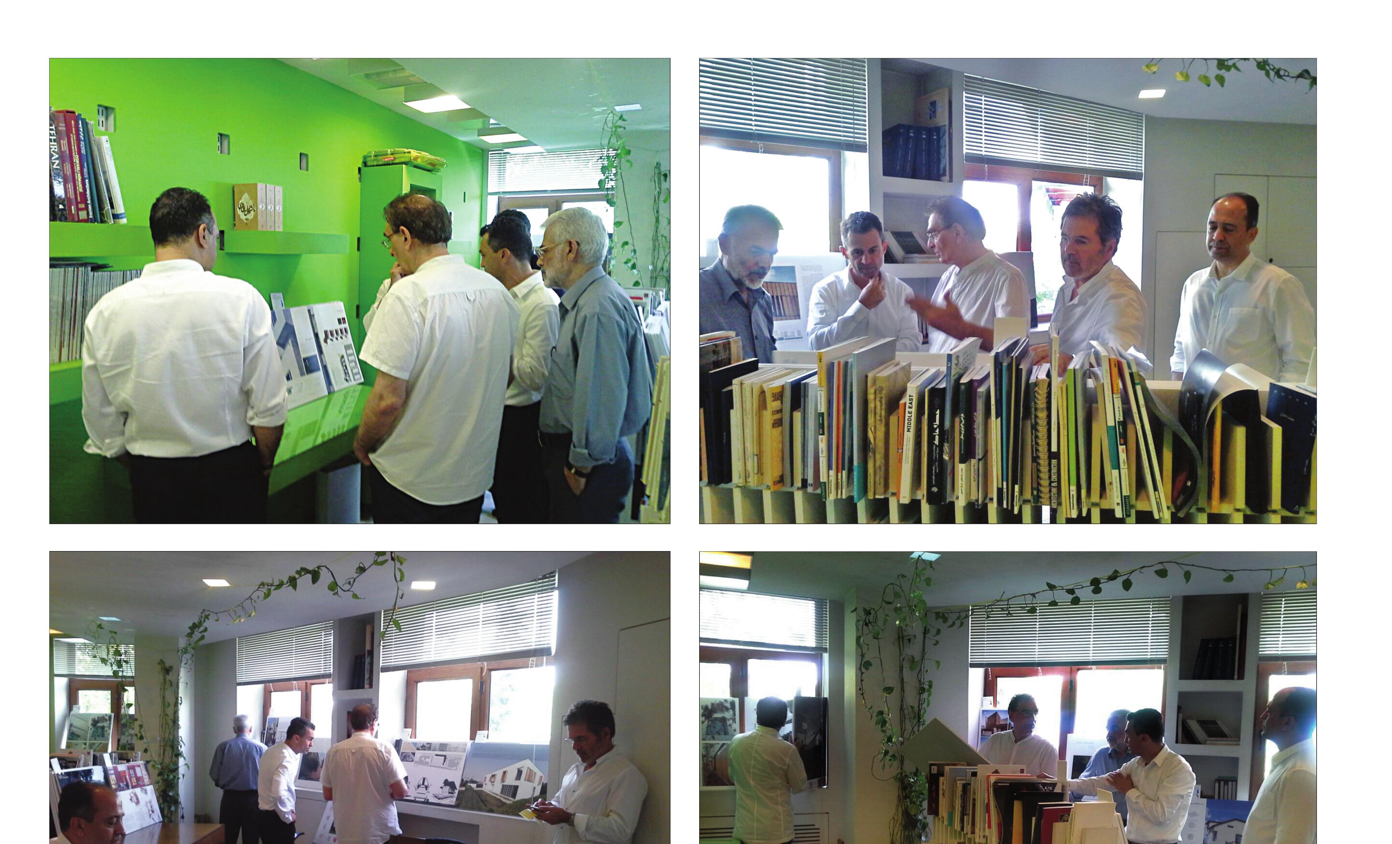 Jury session at the Memar magazine offices.