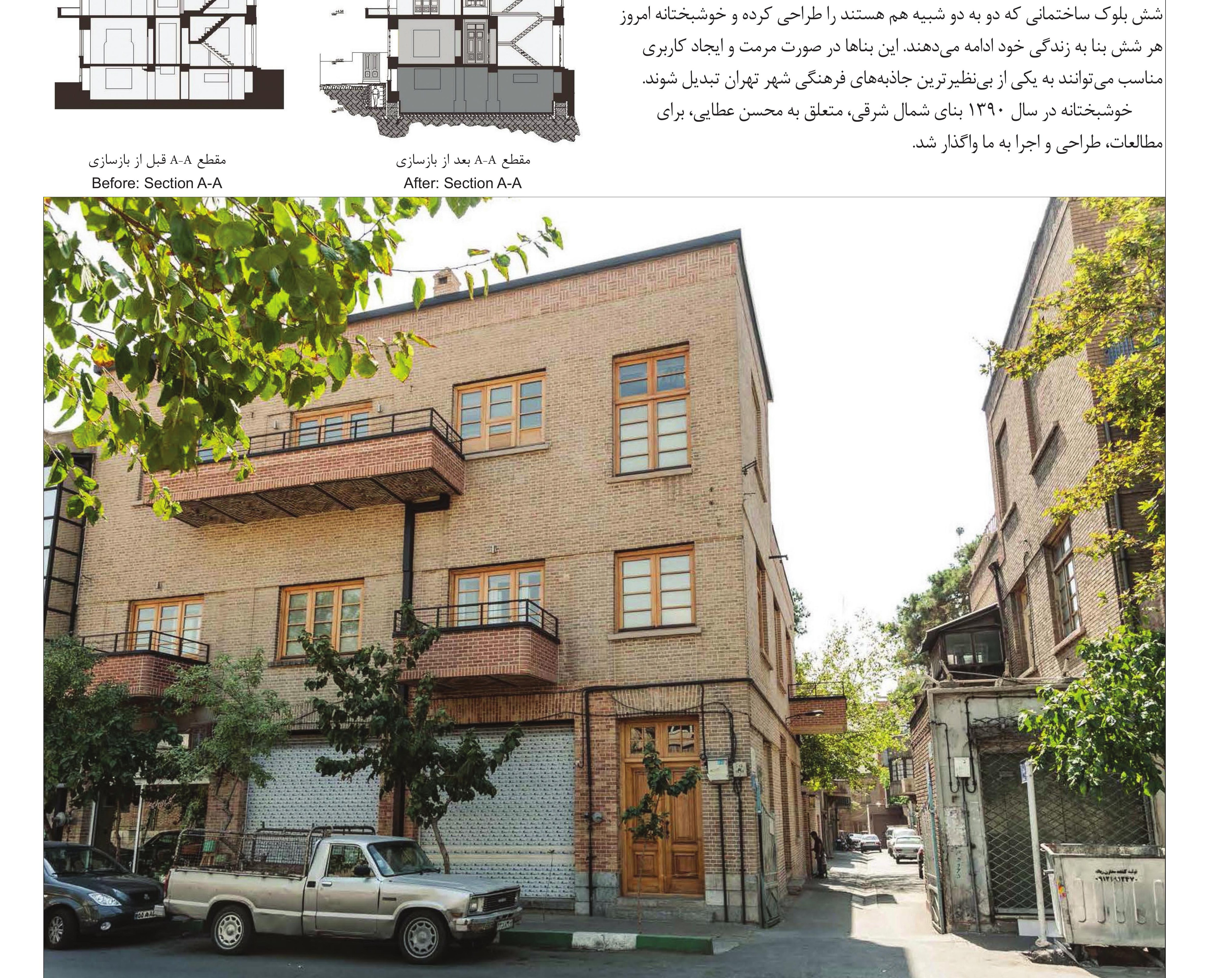 2nd Place (Shared): Lolagar Building, Tehran