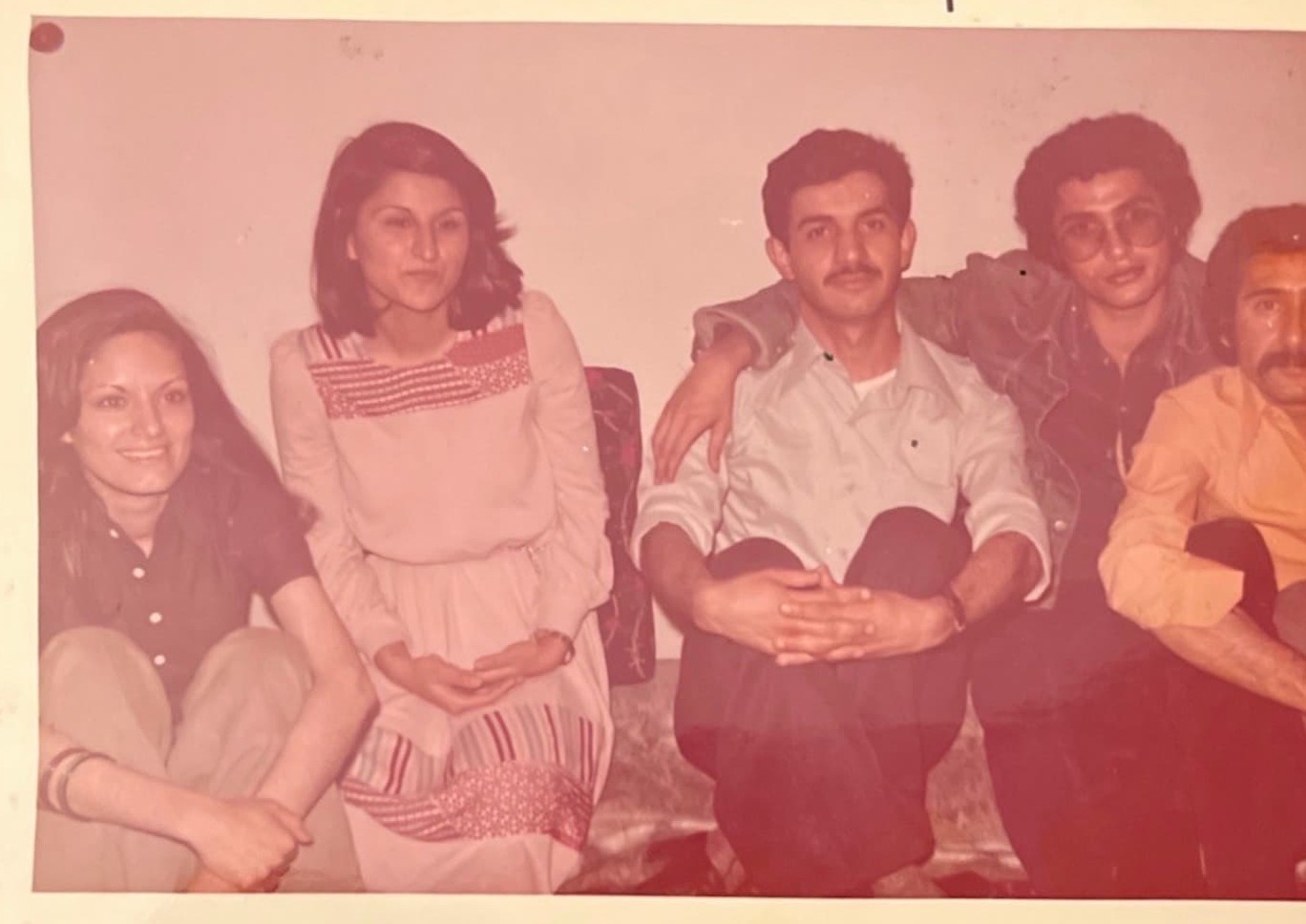 Soheila Beski with friends