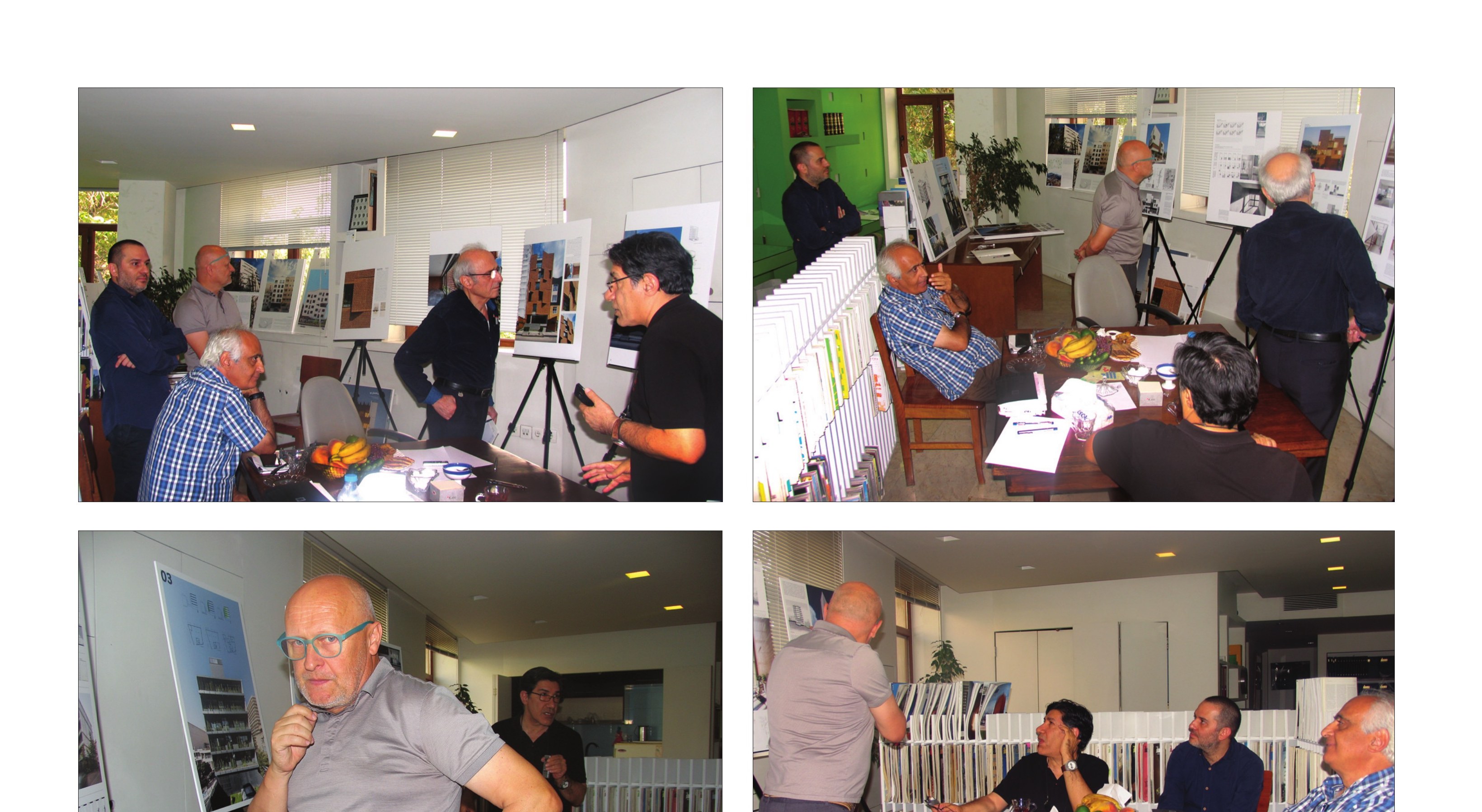 Jury session at the Memar magazine office