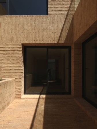 Light and shadow inside the house