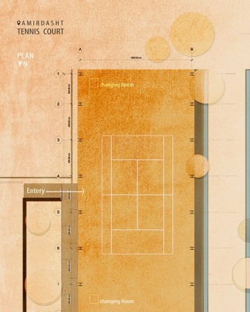 Amirdasht Tennis Court