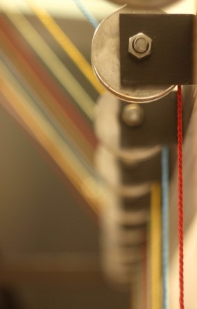 Display partitions and trying-on swing